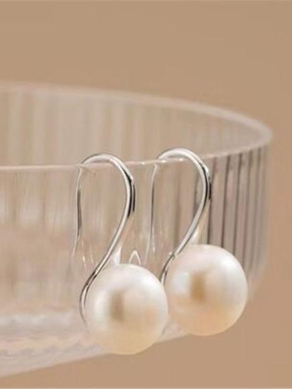 925 Sterling Silver Pearl Drop Earrings